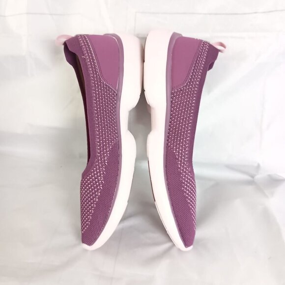 Vionic Vortex Kallie Slip-On Shoes Women’s Size 10 Grape Kiss Knit Comfort Sneak - Picture 8 of 10